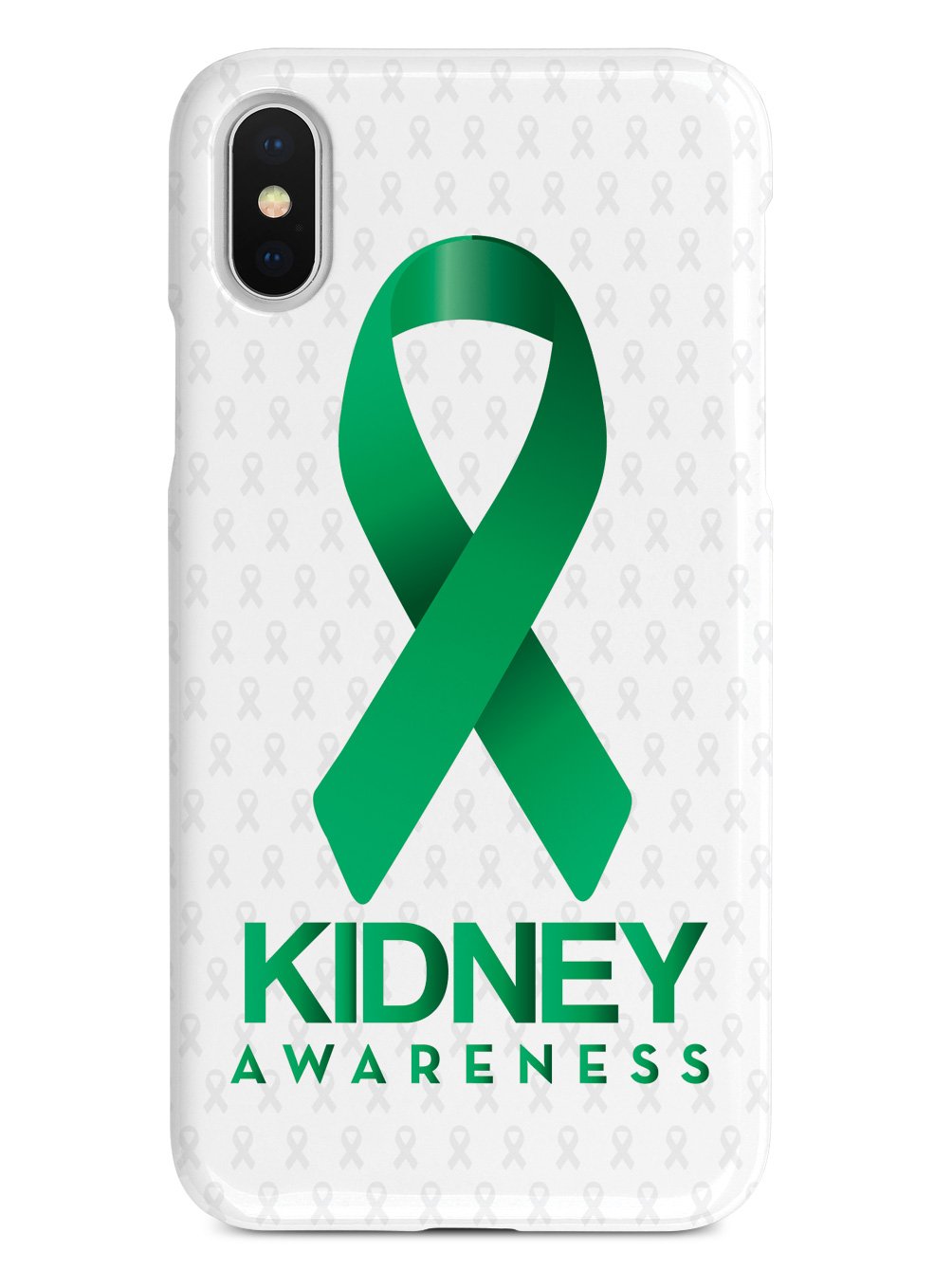 Kidney Awareness - Awareness Ribbon - White Case