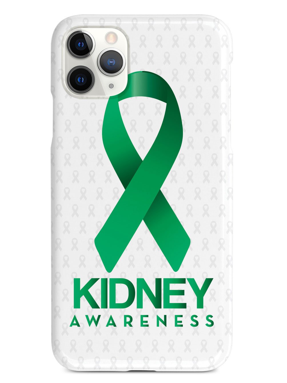 Kidney Awareness - Awareness Ribbon - White Case