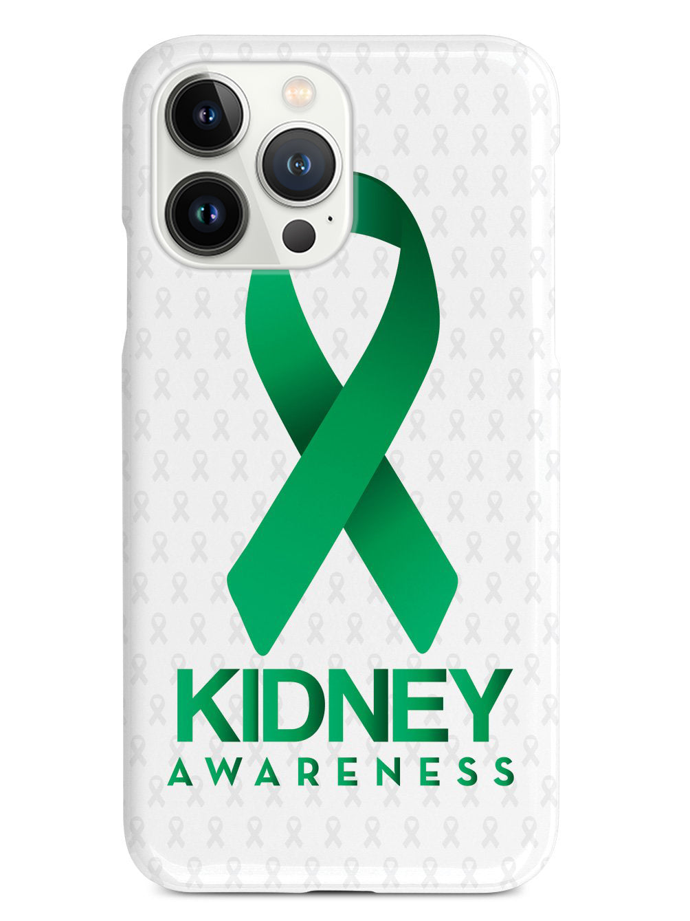 Kidney Awareness - Awareness Ribbon - White Case