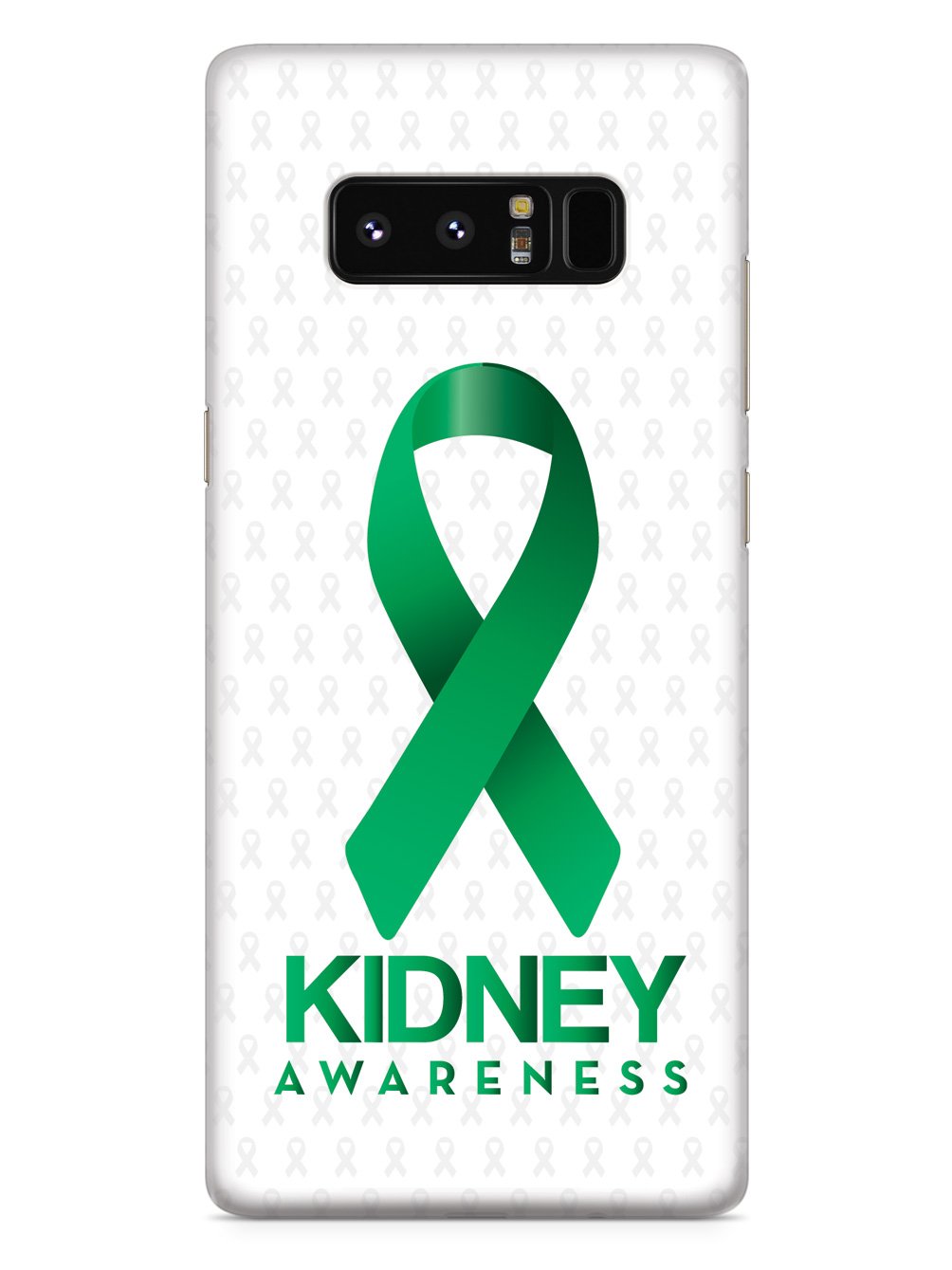 Kidney Awareness - Awareness Ribbon - White Case