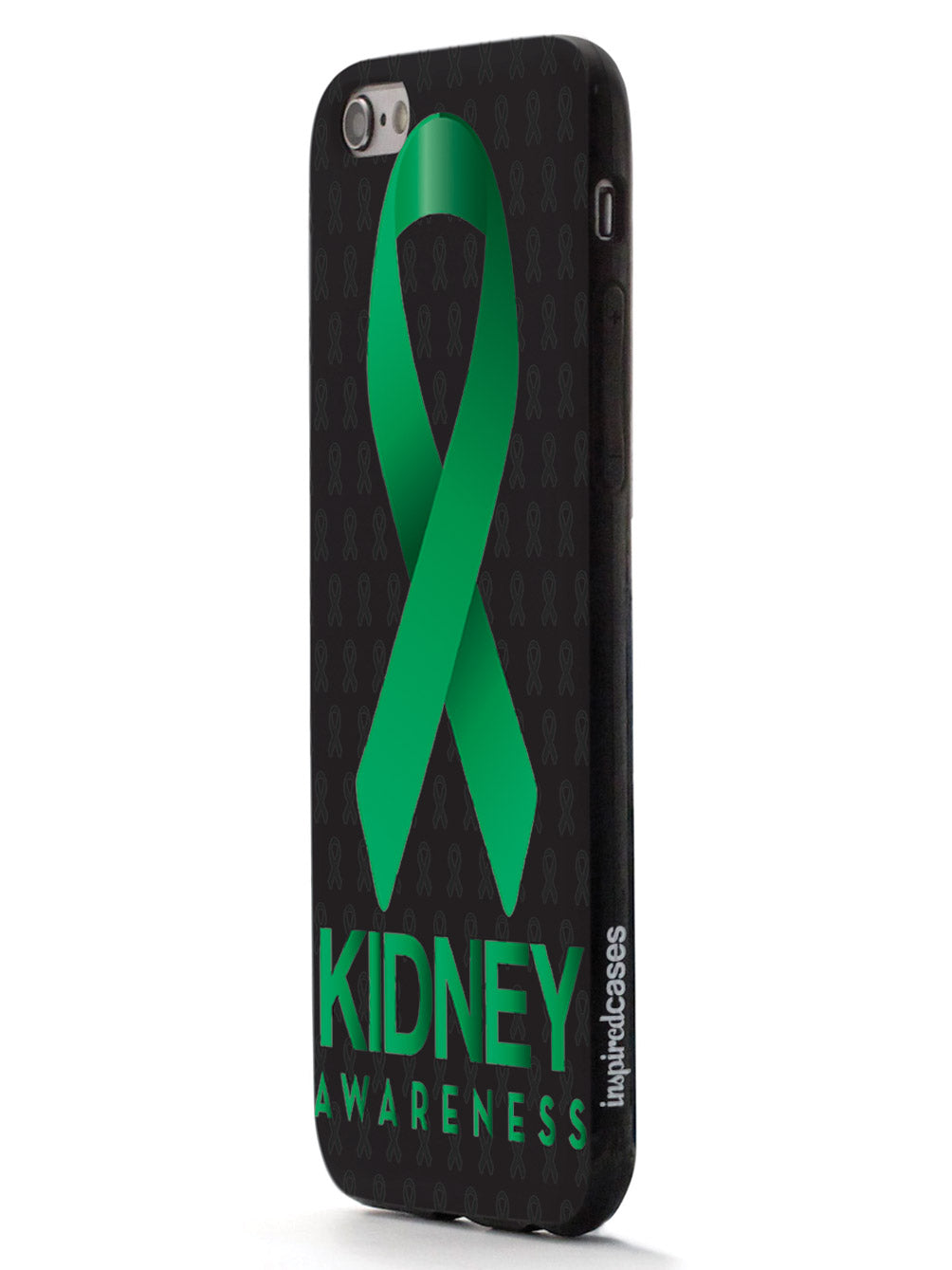 Kidney Awareness - Awareness Ribbon - Black Case