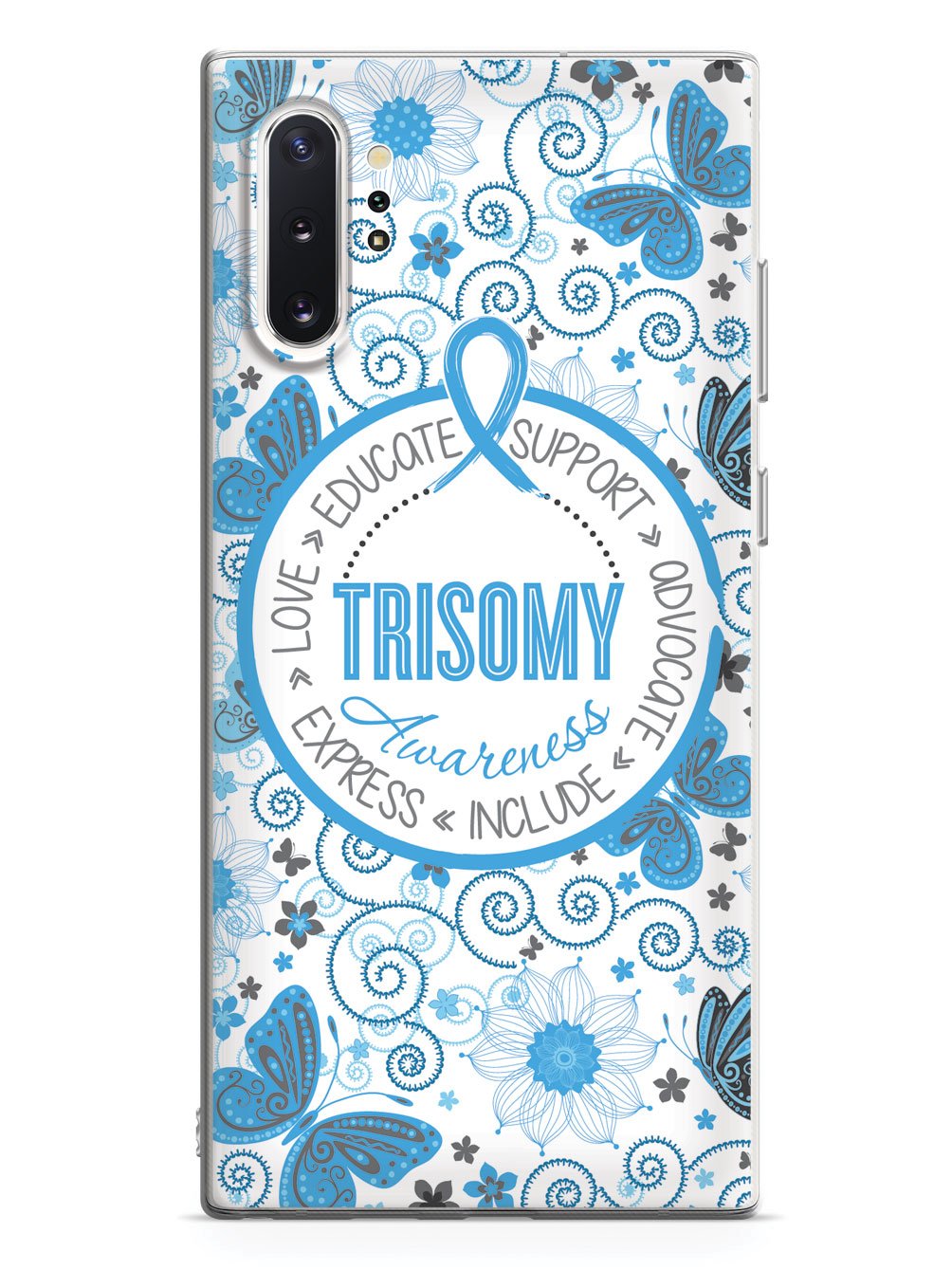 Trisomy Awareness - Butterfly Pattern Case