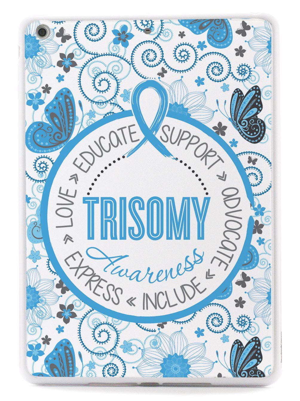 Trisomy Awareness - Butterfly Pattern Case