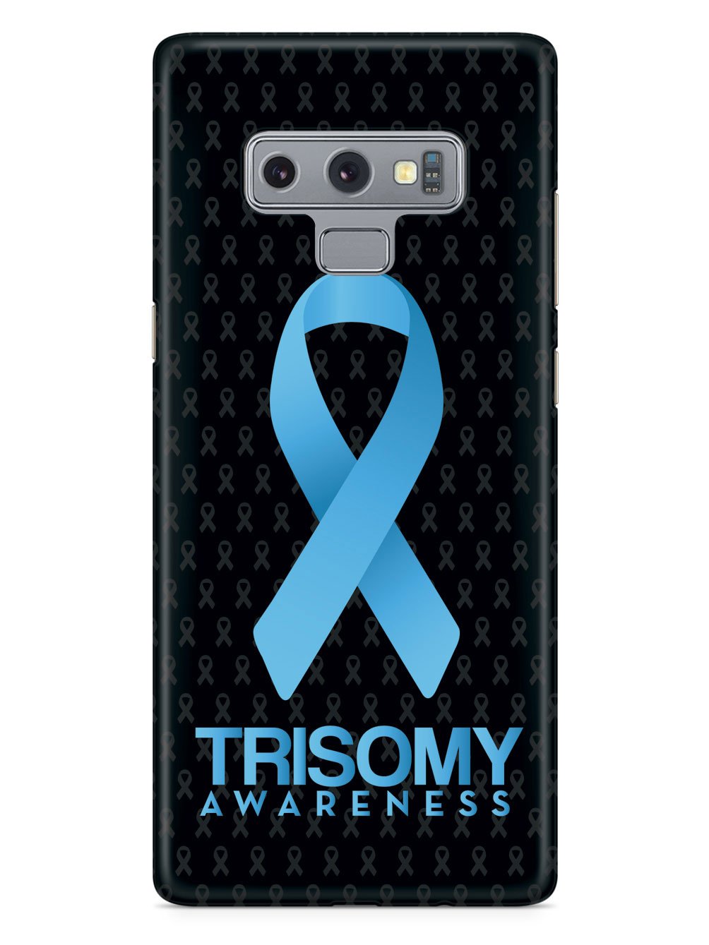 Trisomy Awareness - Awareness Ribbon - Black Case