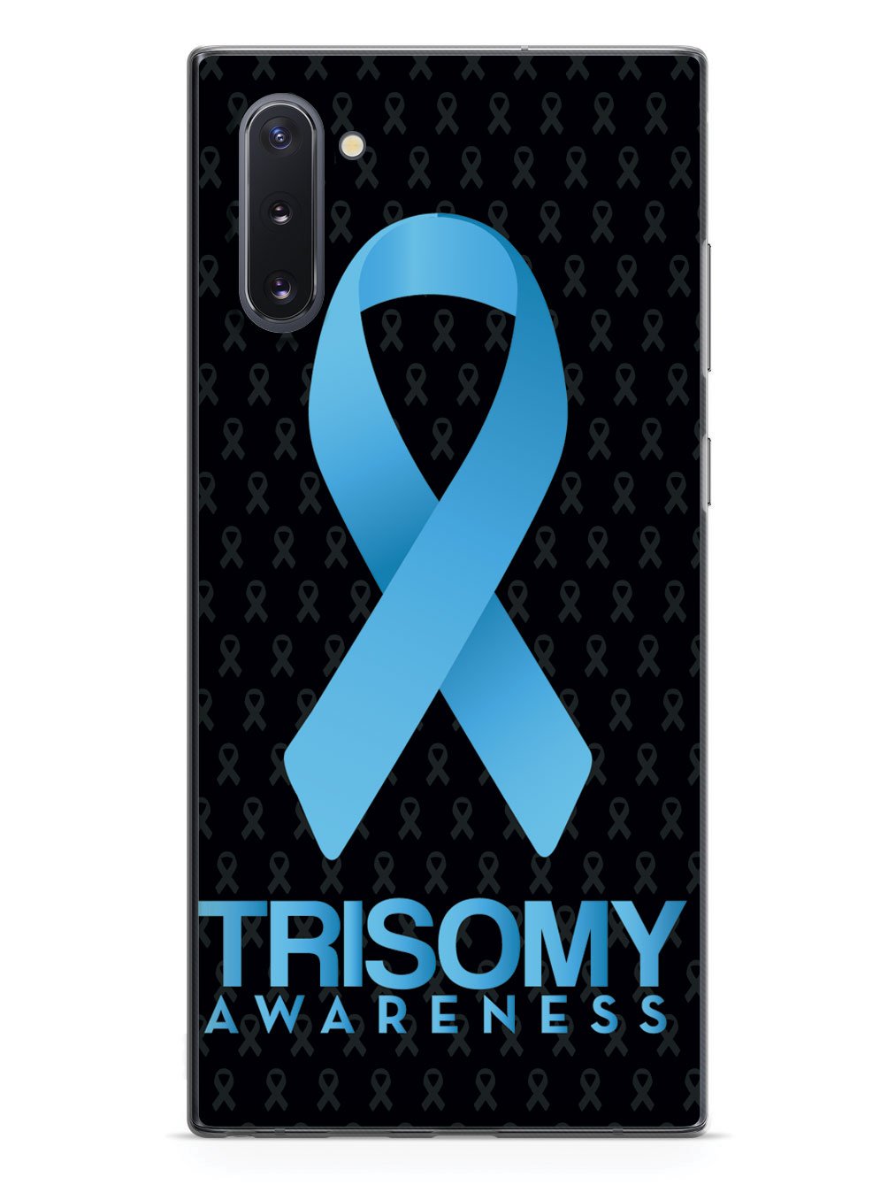 Trisomy Awareness - Awareness Ribbon - Black Case