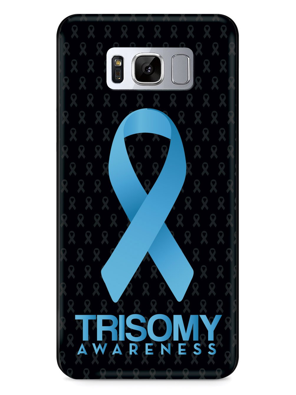 Trisomy Awareness - Awareness Ribbon - Black Case