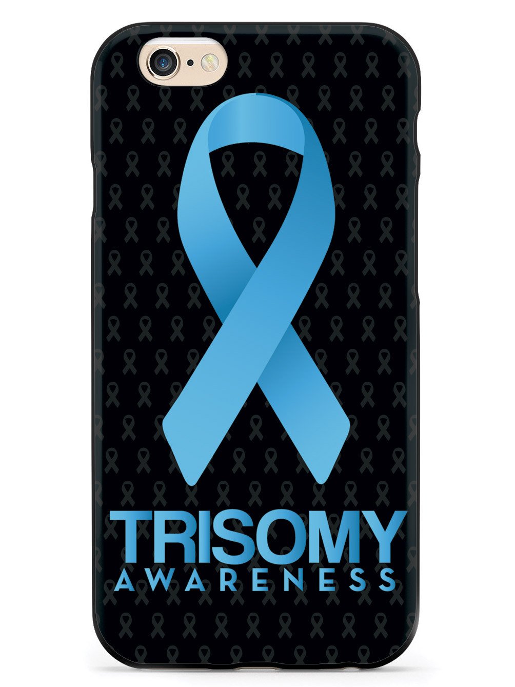 Trisomy Awareness - Awareness Ribbon - Black Case