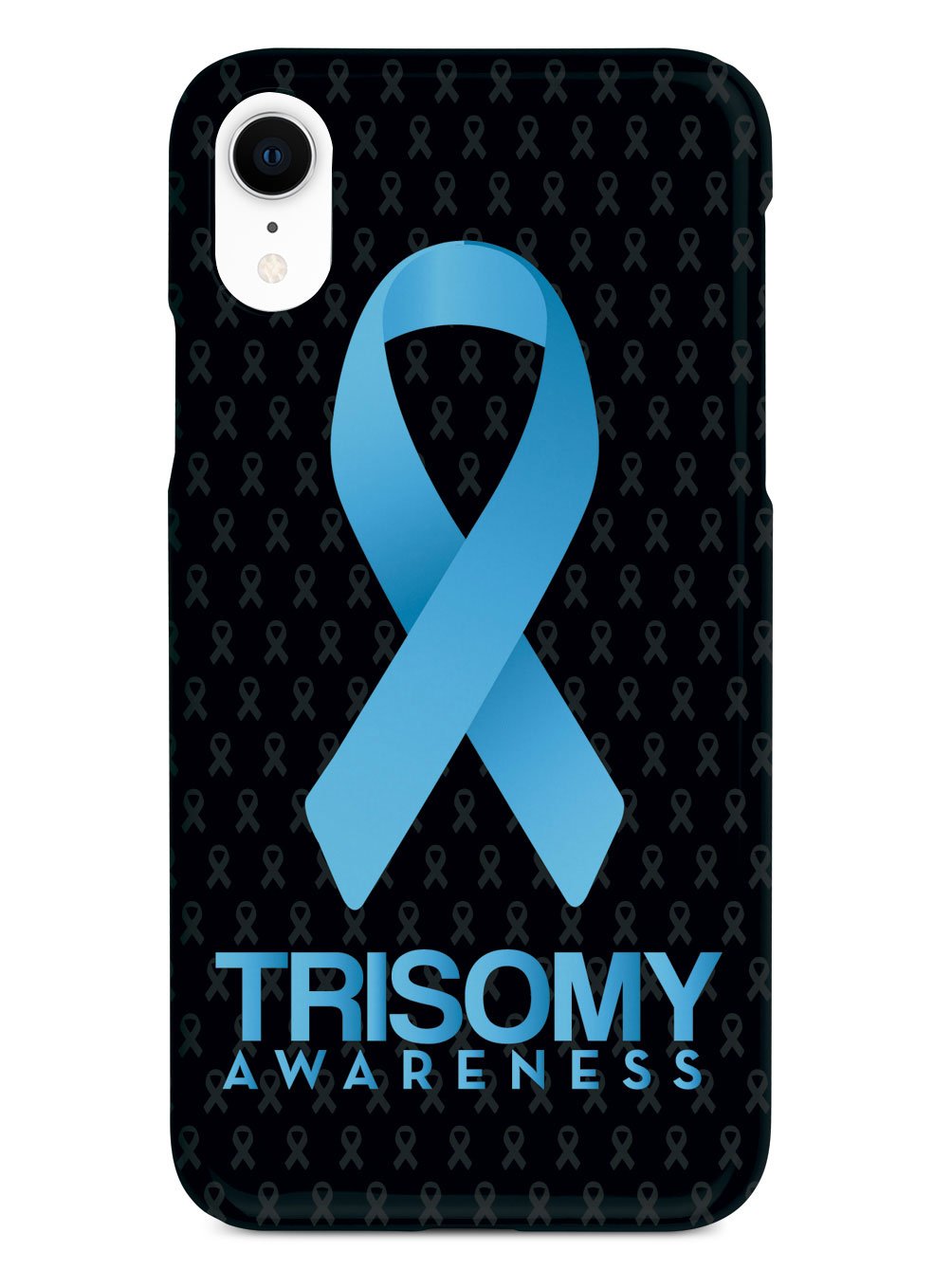 Trisomy Awareness - Awareness Ribbon - Black Case