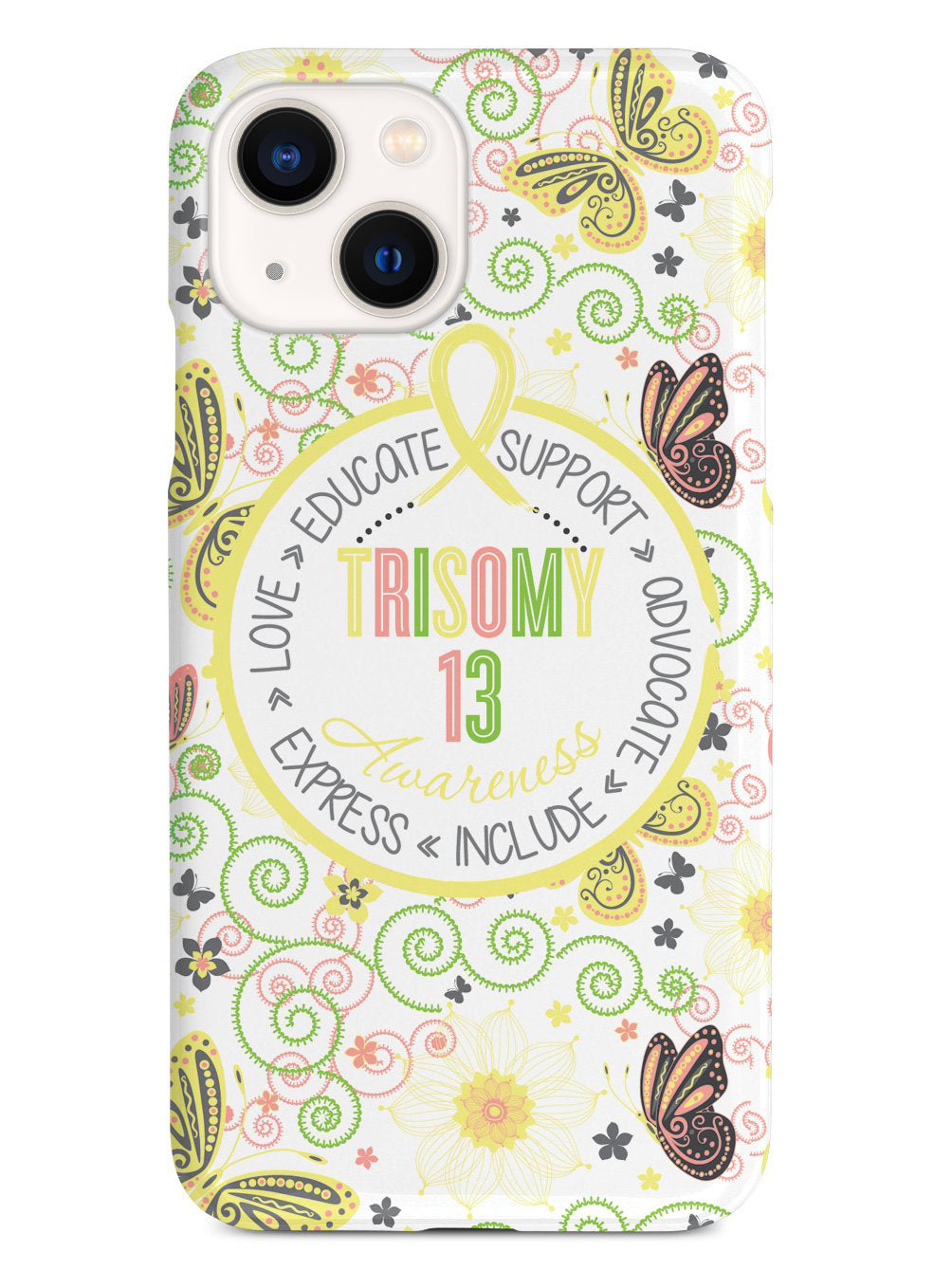 Trisomy 13 - Butterfly Pattern Case