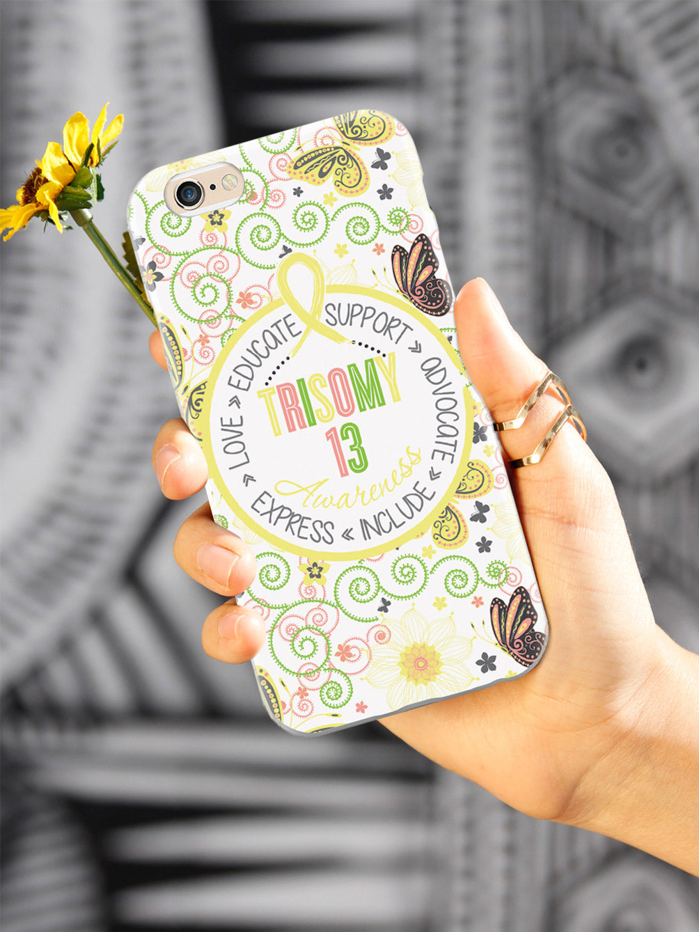 Trisomy 13 - Butterfly Pattern Case