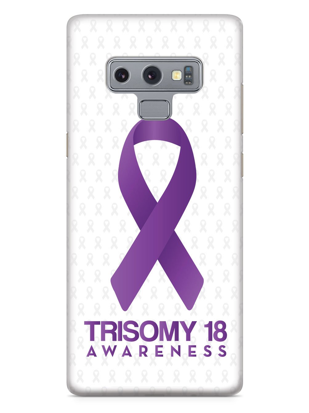 Trisomy 18 - Awareness Ribbon - White Case