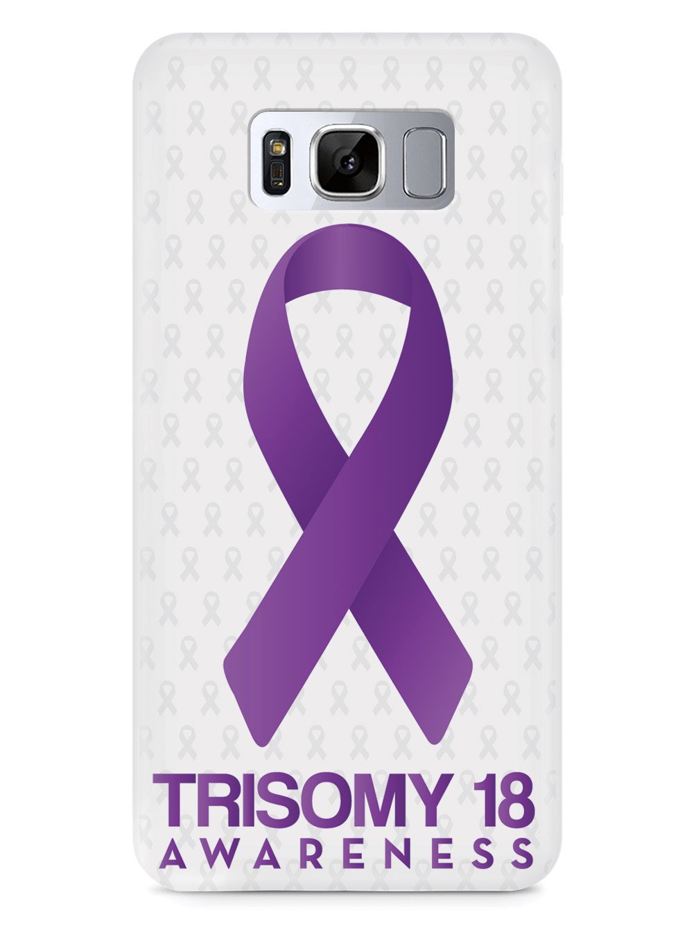 Trisomy 18 - Awareness Ribbon - White Case