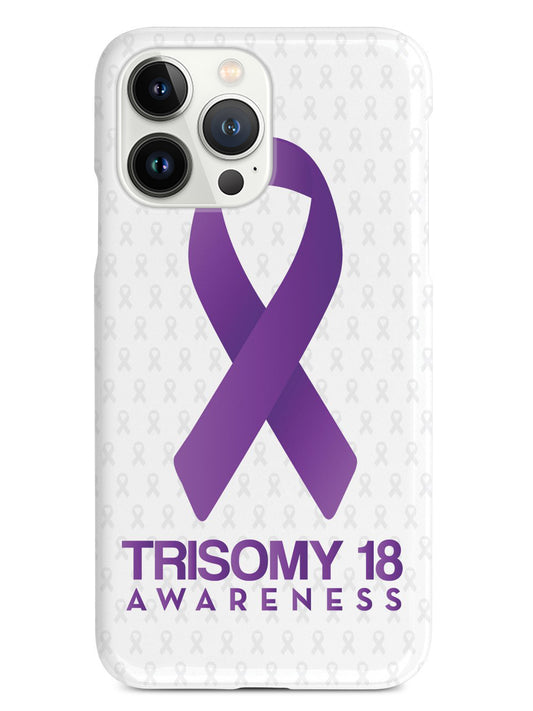 Trisomy 18 - Awareness Ribbon - White Case