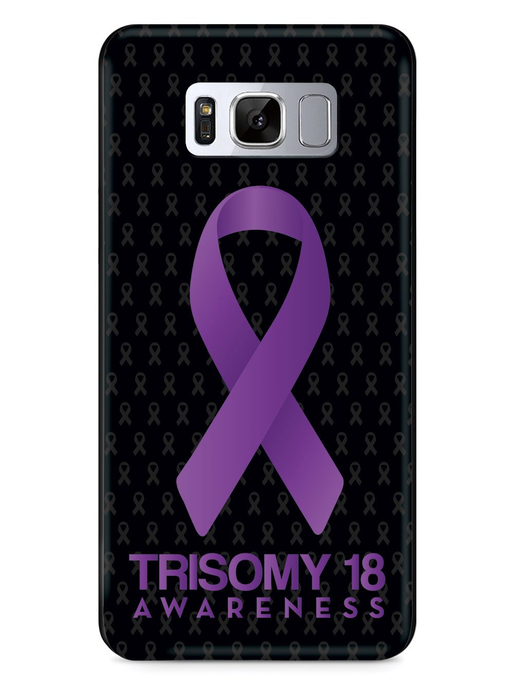 Trisomy 18 - Awareness Ribbon - Black Case