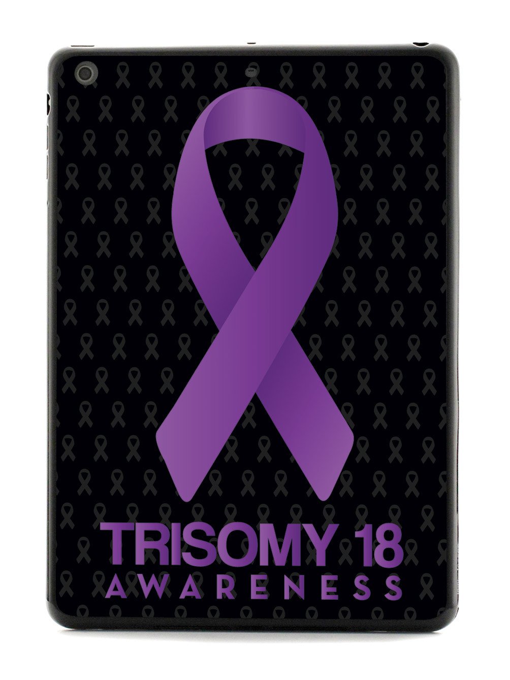 Trisomy 18 - Awareness Ribbon - Black Case