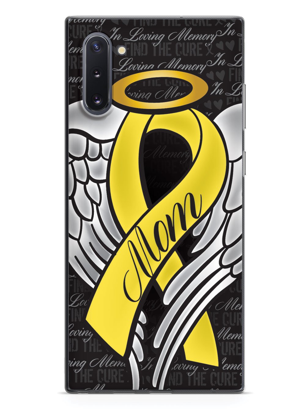 In Loving Memory of My Mom - Yellow Ribbon Case