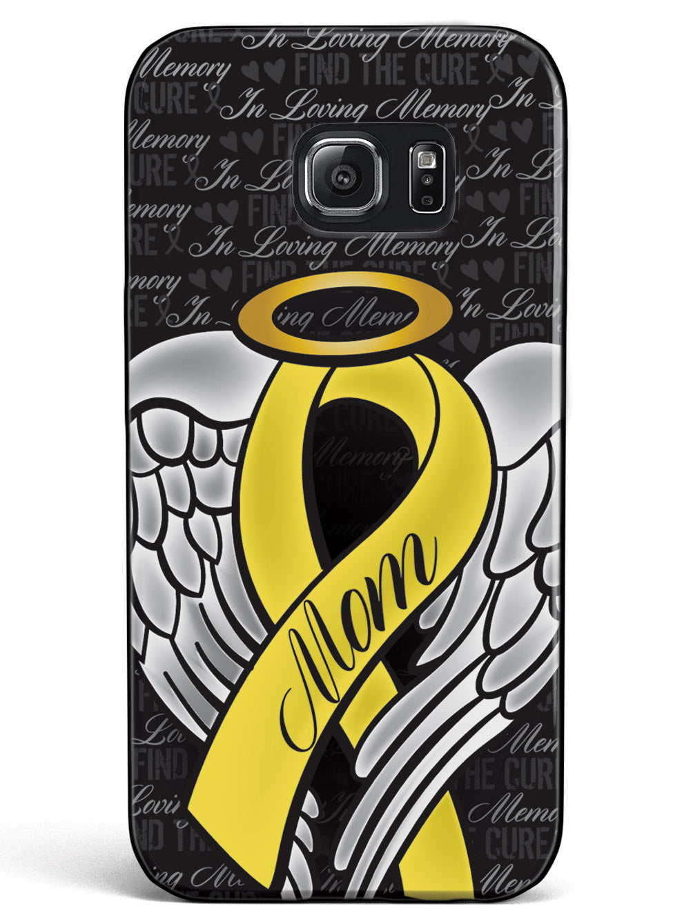 In Loving Memory of My Mom - Yellow Ribbon Case