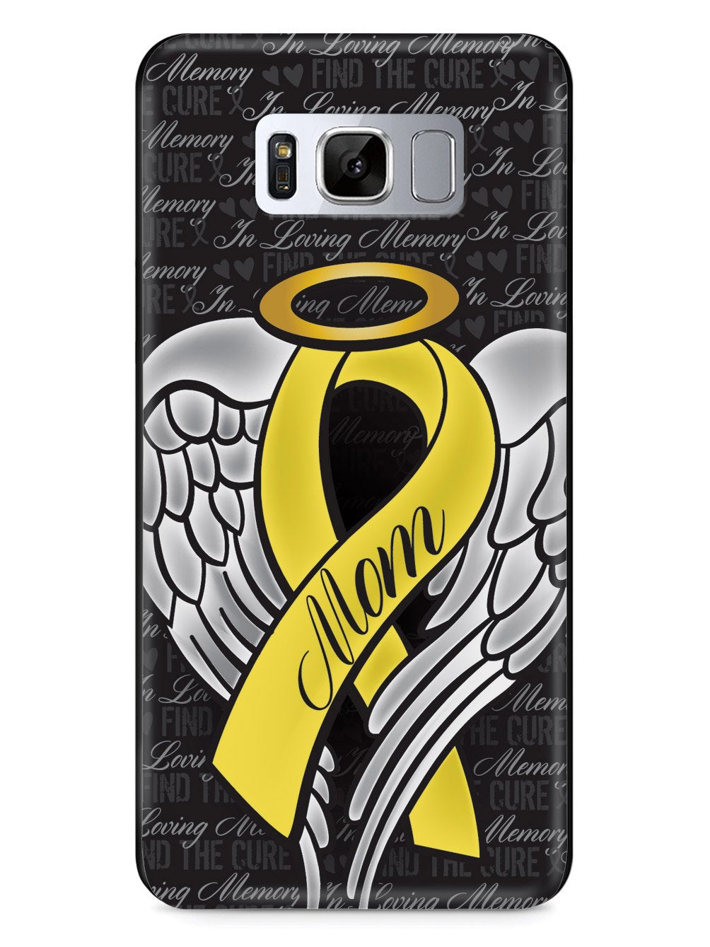 In Loving Memory of My Mom - Yellow Ribbon Case