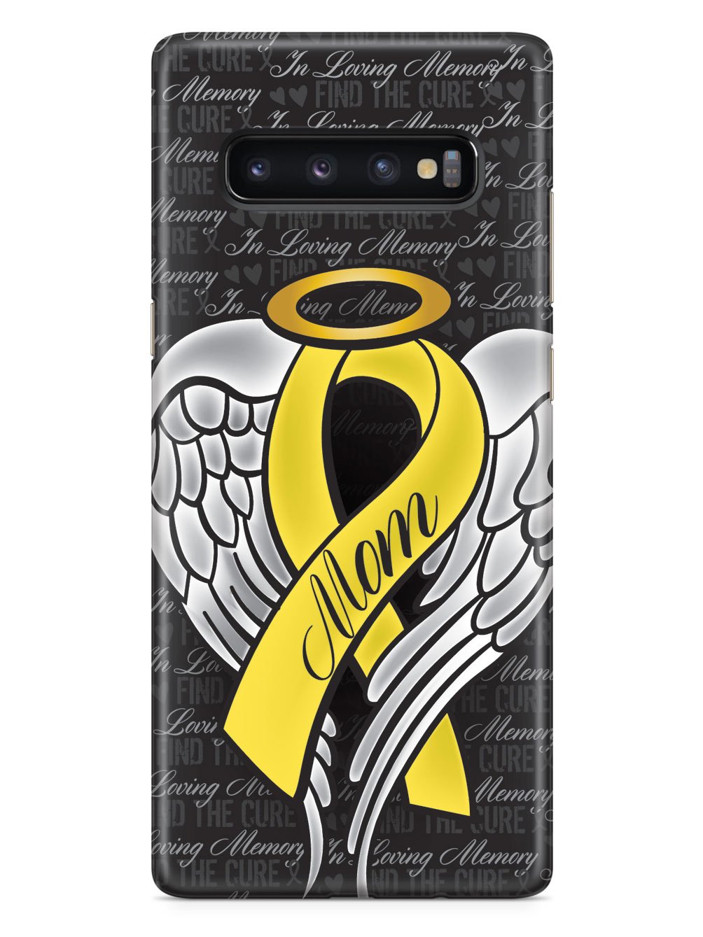 In Loving Memory of My Mom - Yellow Ribbon Case