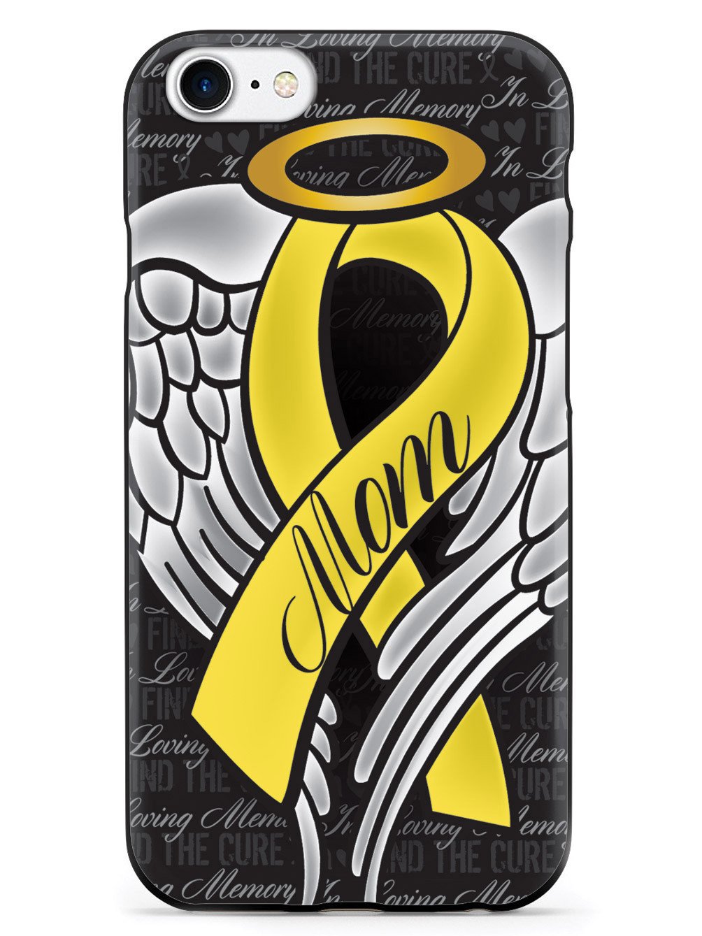 In Loving Memory of My Mom - Yellow Ribbon Case