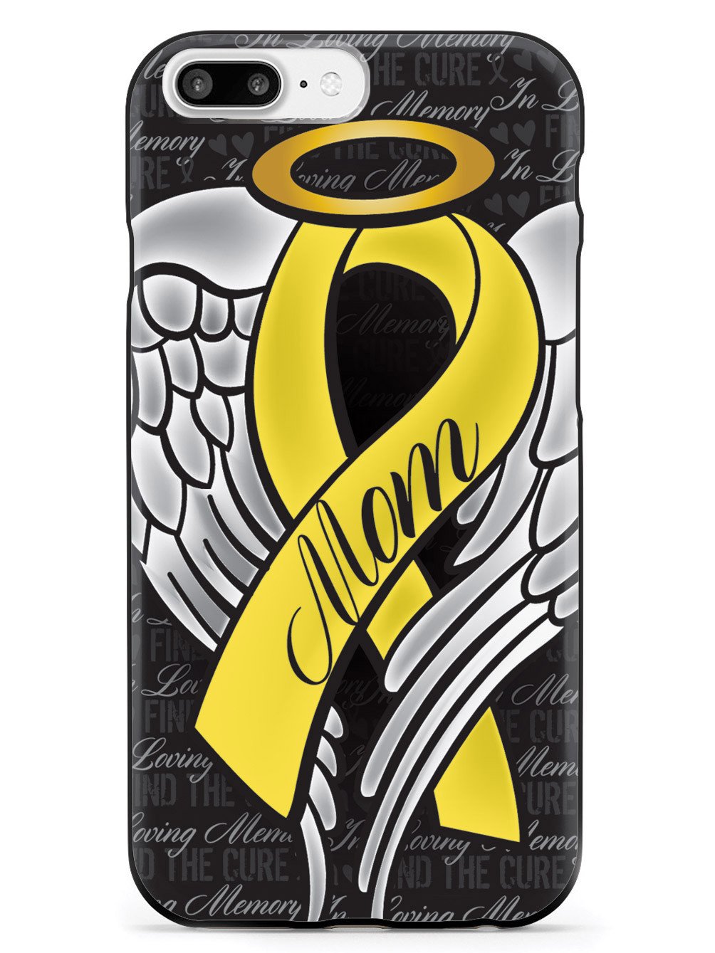In Loving Memory of My Mom - Yellow Ribbon Case
