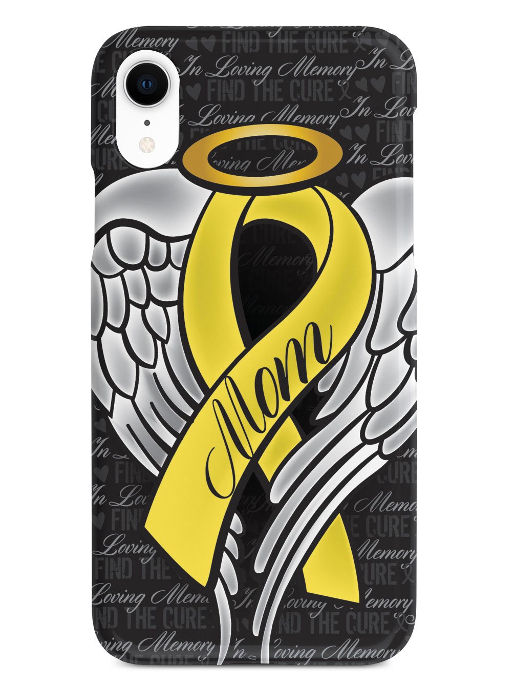 In Loving Memory of My Mom - Yellow Ribbon Case