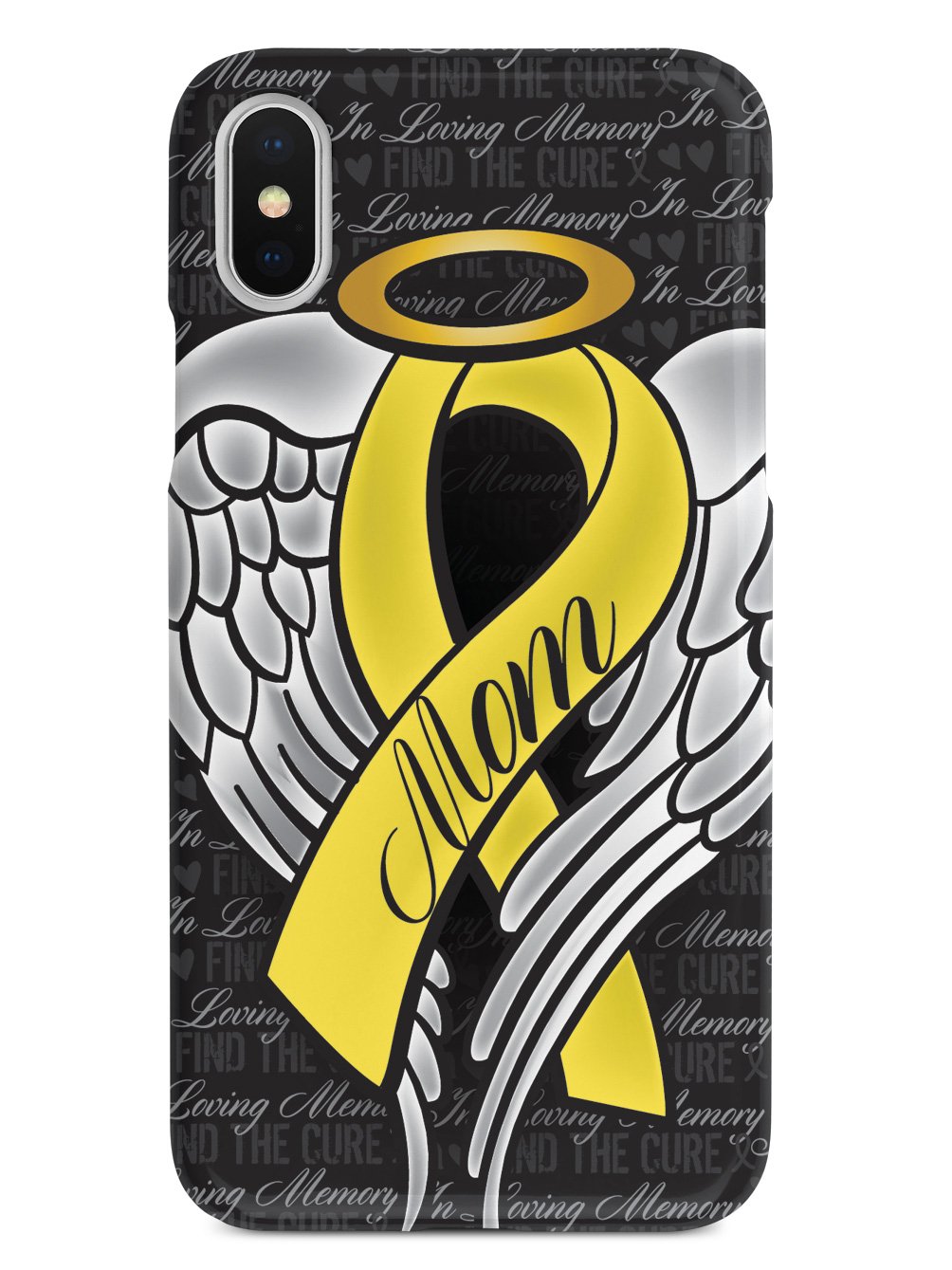 In Loving Memory of My Mom - Yellow Ribbon Case