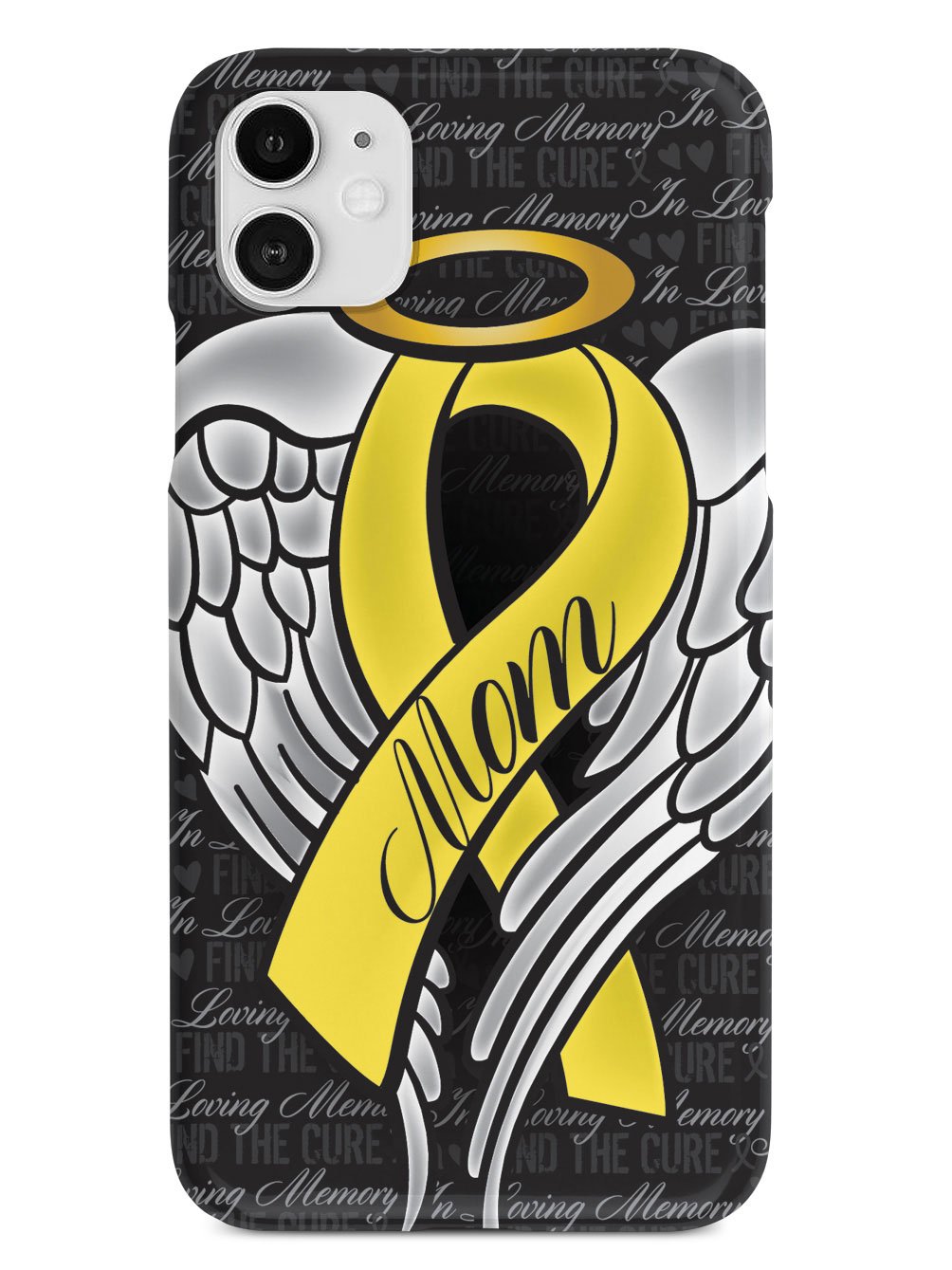 In Loving Memory of My Mom - Yellow Ribbon Case