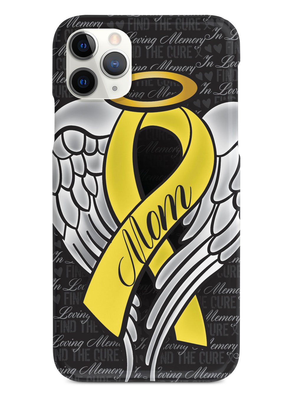 In Loving Memory of My Mom - Yellow Ribbon Case