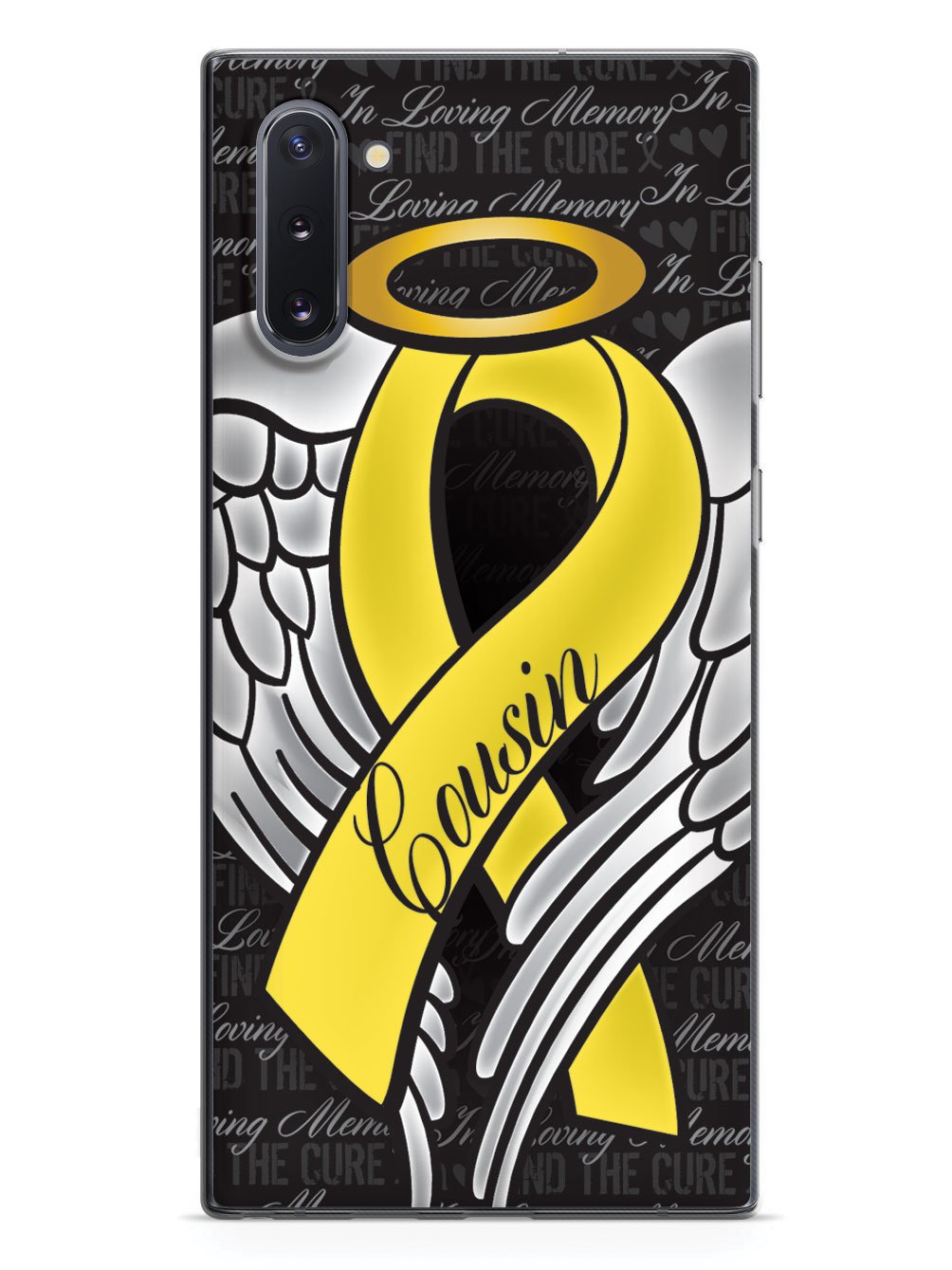 In Loving Memory of My Cousin - Yellow Ribbon Case
