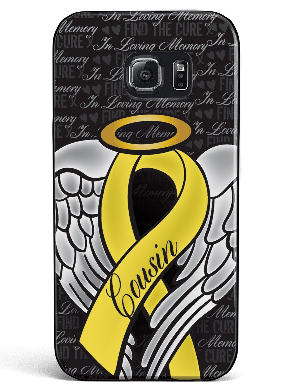 In Loving Memory of My Cousin - Yellow Ribbon Case
