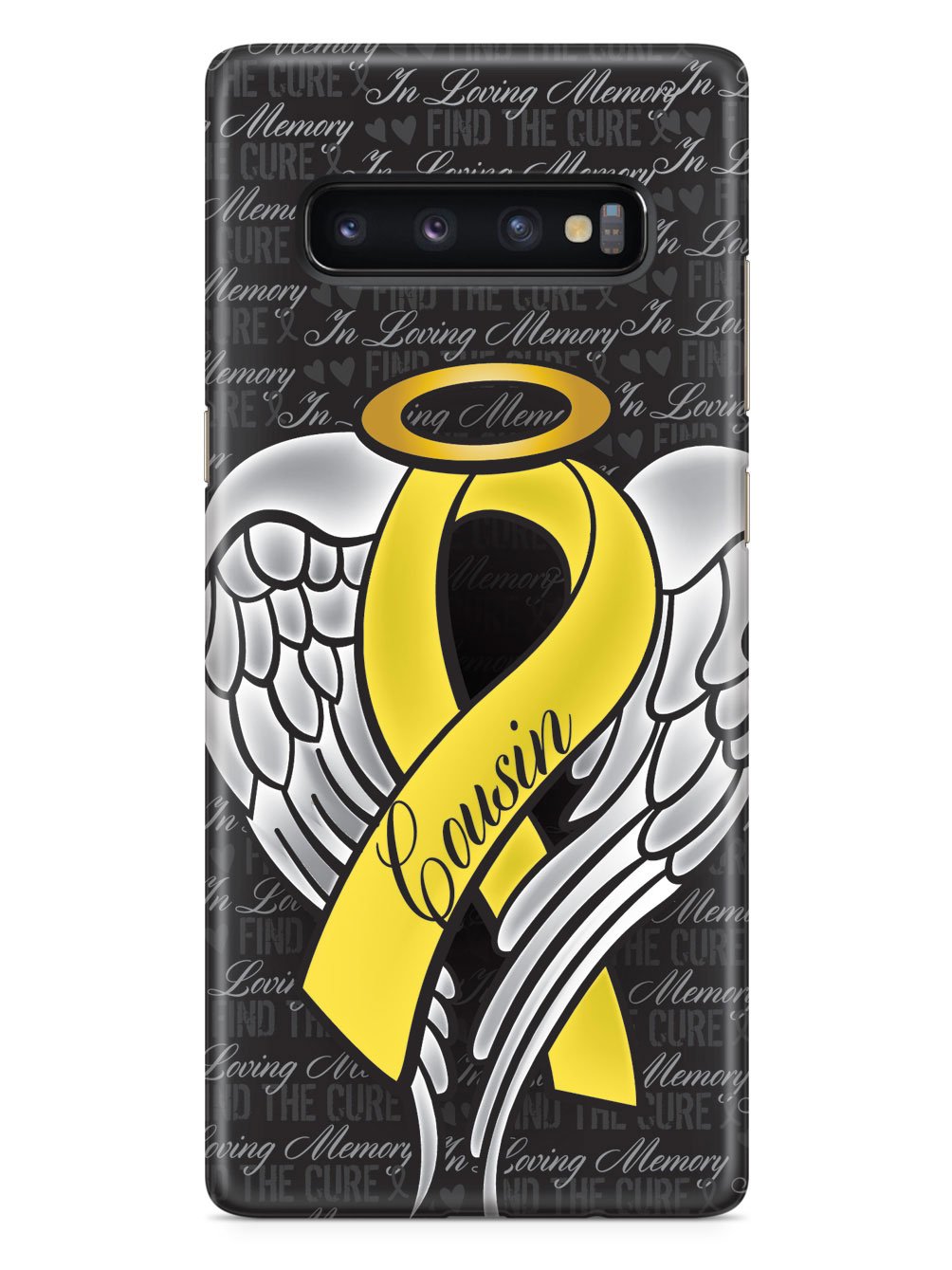 In Loving Memory of My Cousin - Yellow Ribbon Case
