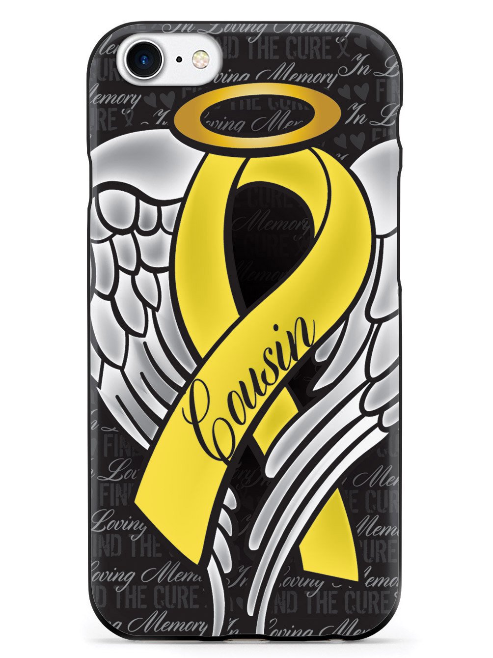 In Loving Memory of My Cousin - Yellow Ribbon Case