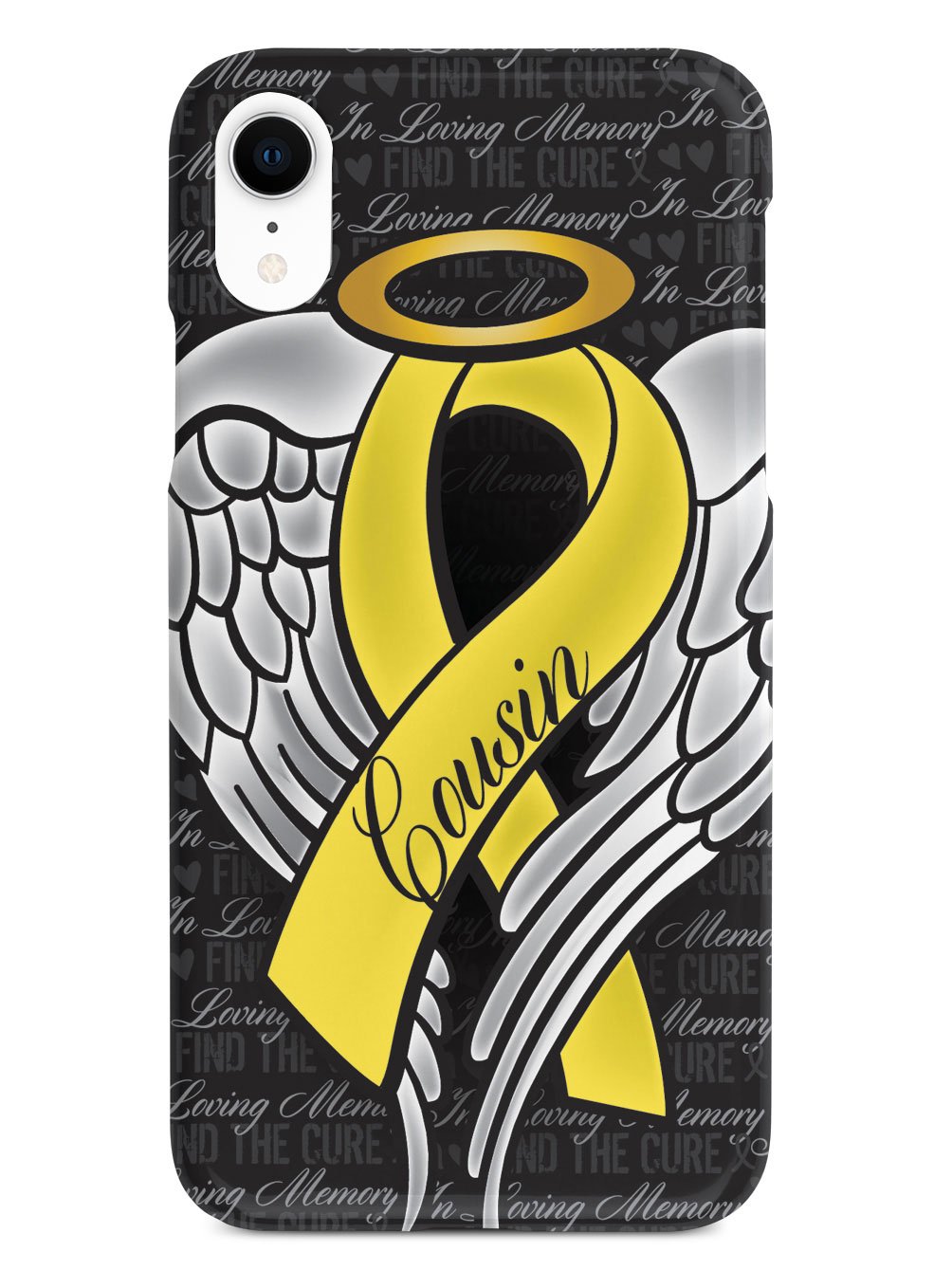 In Loving Memory of My Cousin - Yellow Ribbon Case
