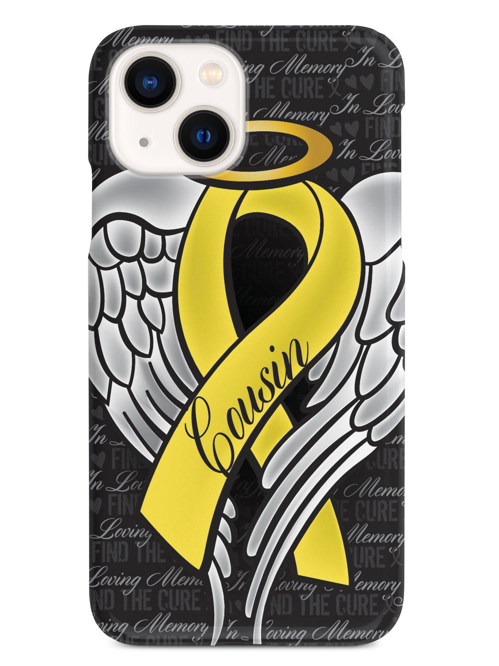 In Loving Memory of My Cousin - Yellow Ribbon Case
