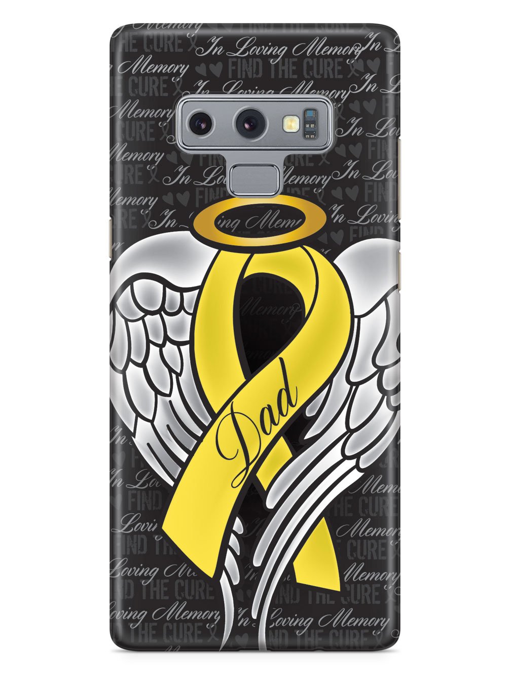 In Loving Memory of My Dad - Yellow Ribbon Case