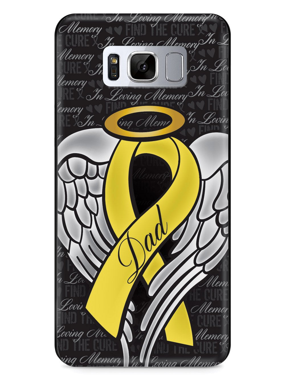 In Loving Memory of My Dad - Yellow Ribbon Case
