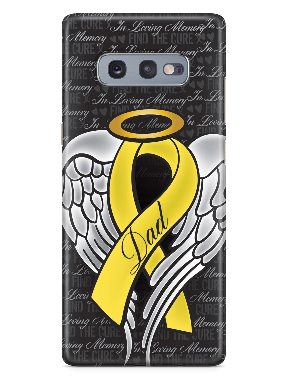 In Loving Memory of My Dad - Yellow Ribbon Case