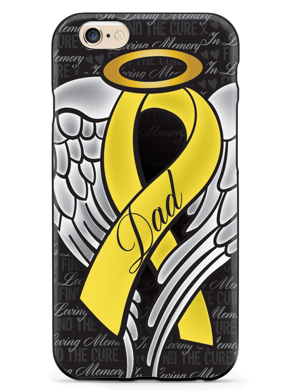 In Loving Memory of My Dad - Yellow Ribbon Case