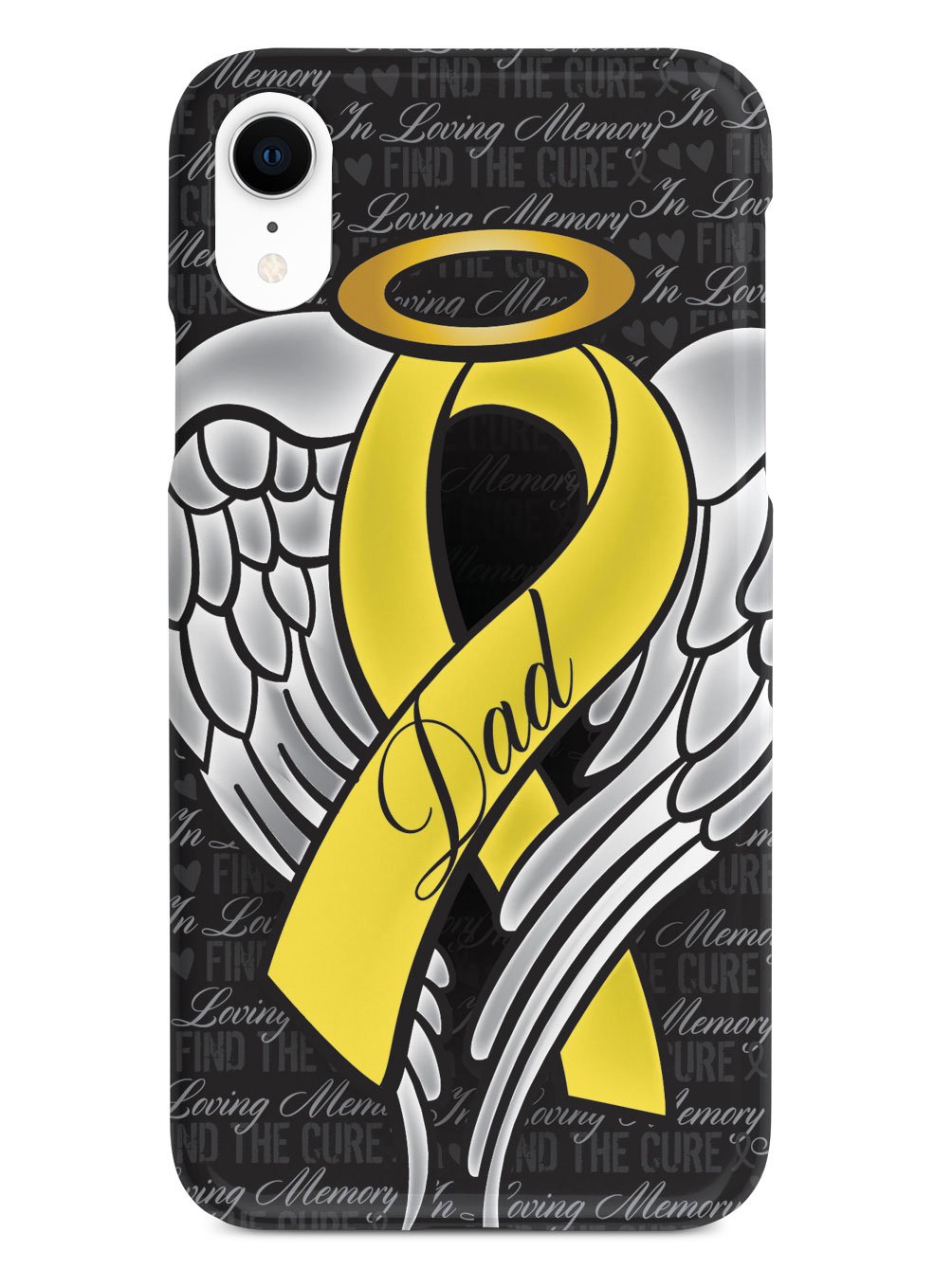 In Loving Memory of My Dad - Yellow Ribbon Case