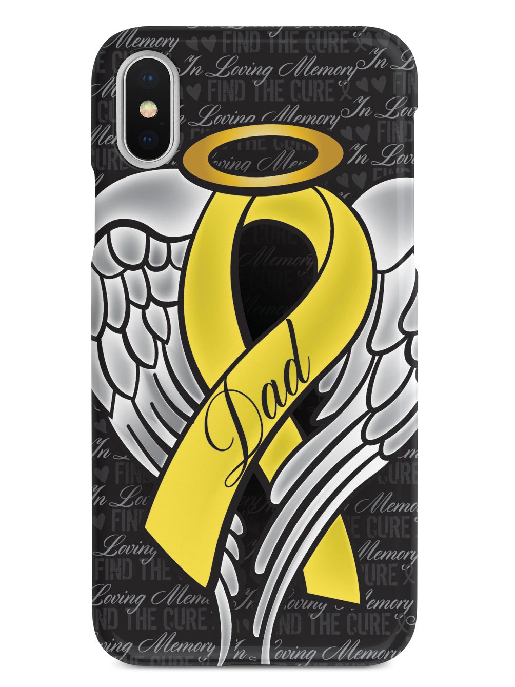 In Loving Memory of My Dad - Yellow Ribbon Case