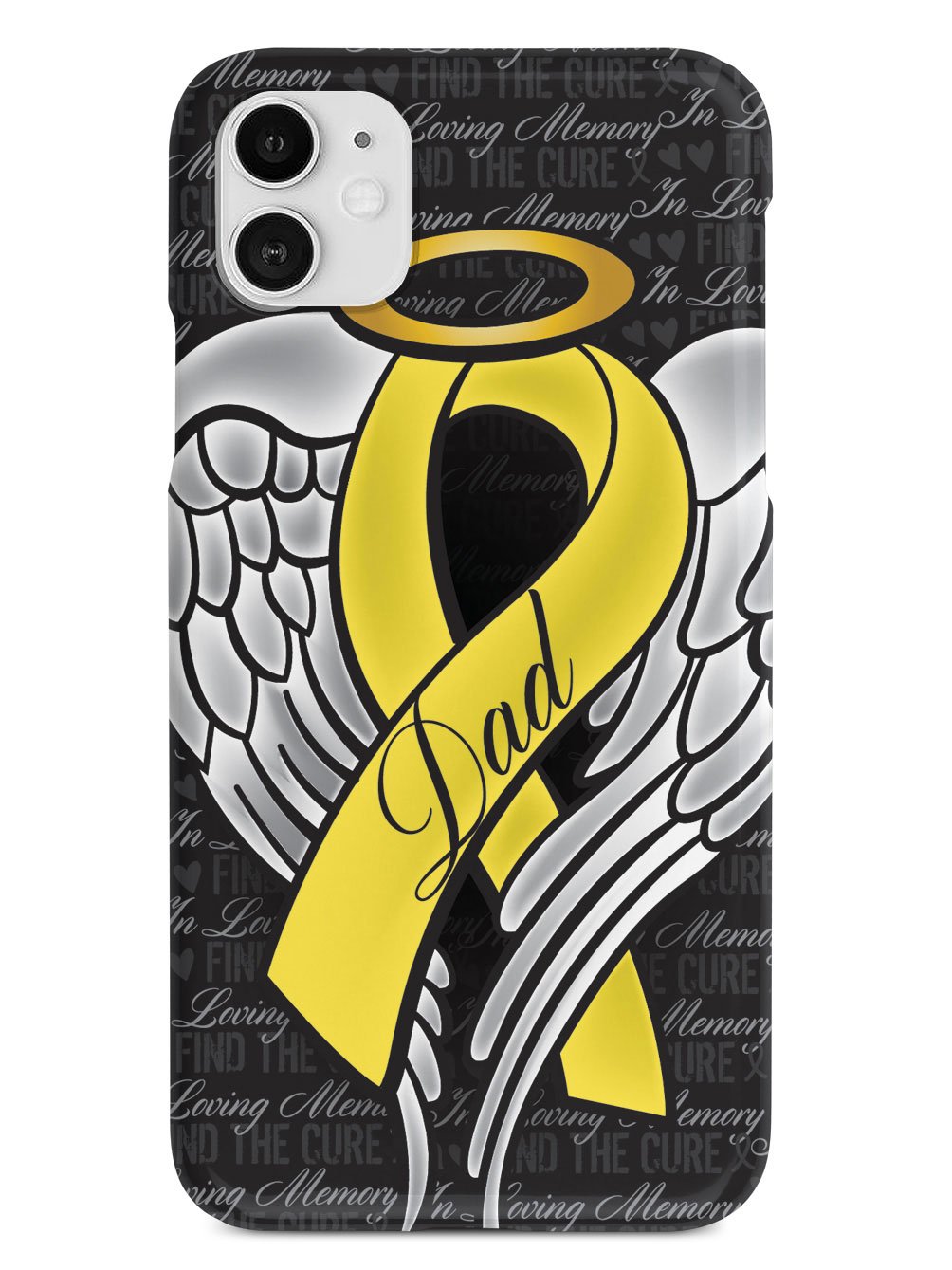 In Loving Memory of My Dad - Yellow Ribbon Case