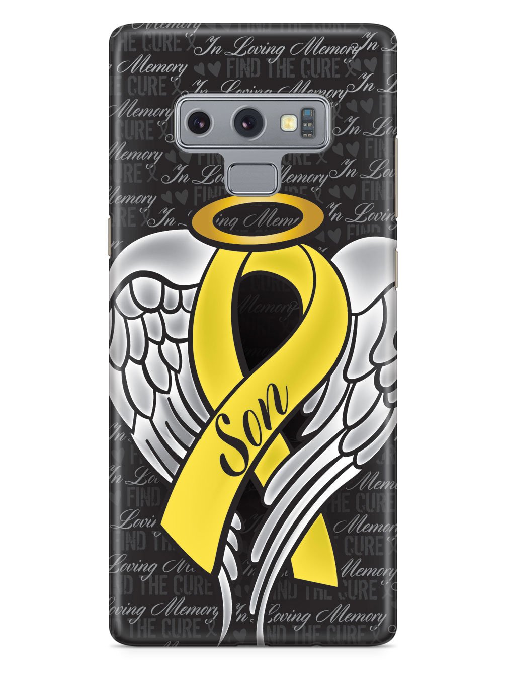 In Loving Memory of My Son - Yellow Ribbon Case
