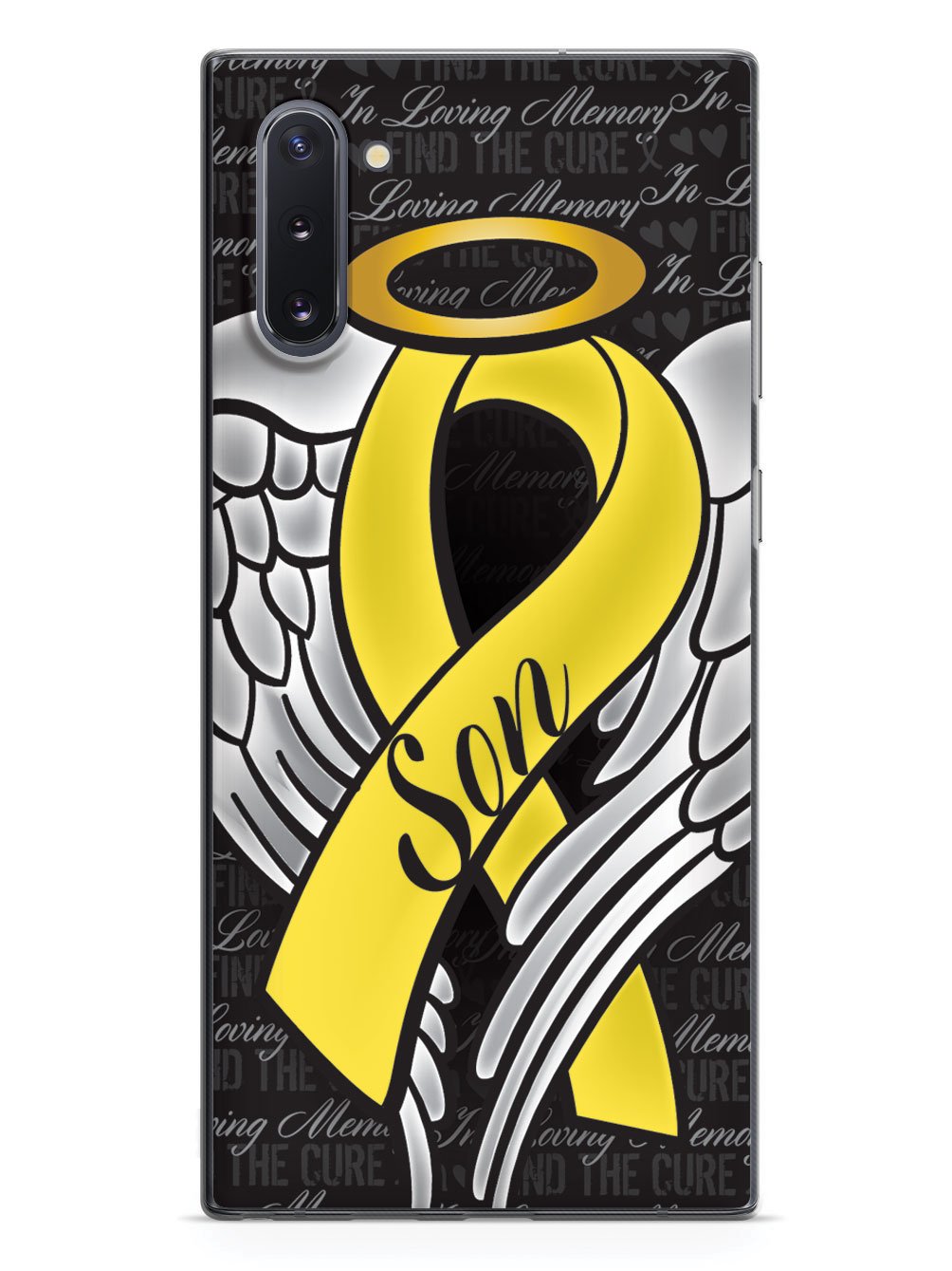 In Loving Memory of My Son - Yellow Ribbon Case