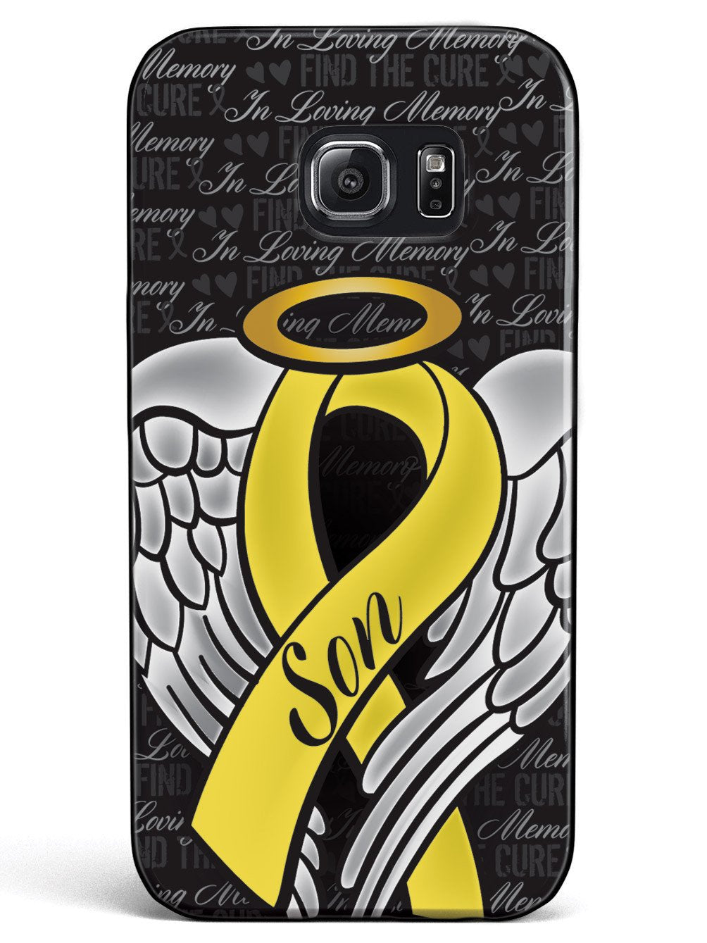 In Loving Memory of My Son - Yellow Ribbon Case