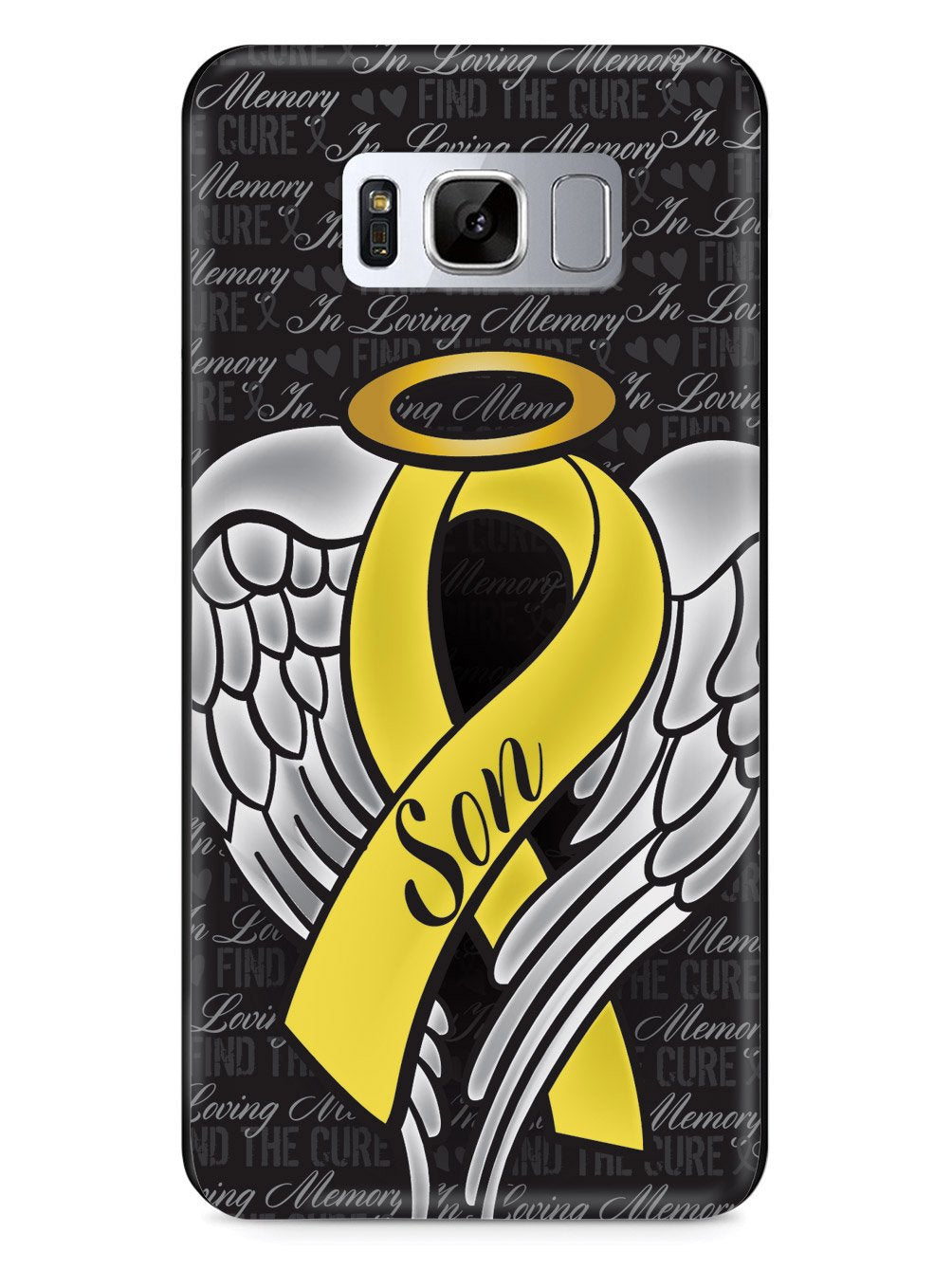 In Loving Memory of My Son - Yellow Ribbon Case