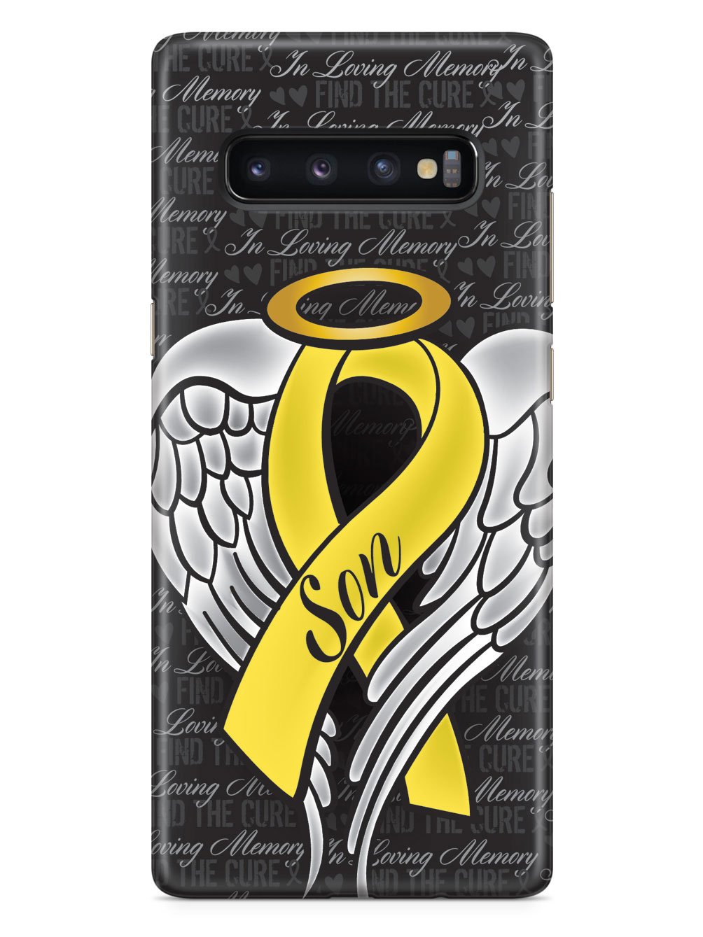 In Loving Memory of My Son - Yellow Ribbon Case