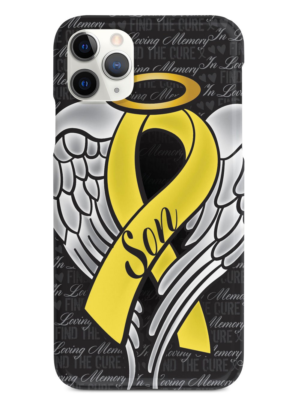 In Loving Memory of My Son - Yellow Ribbon Case