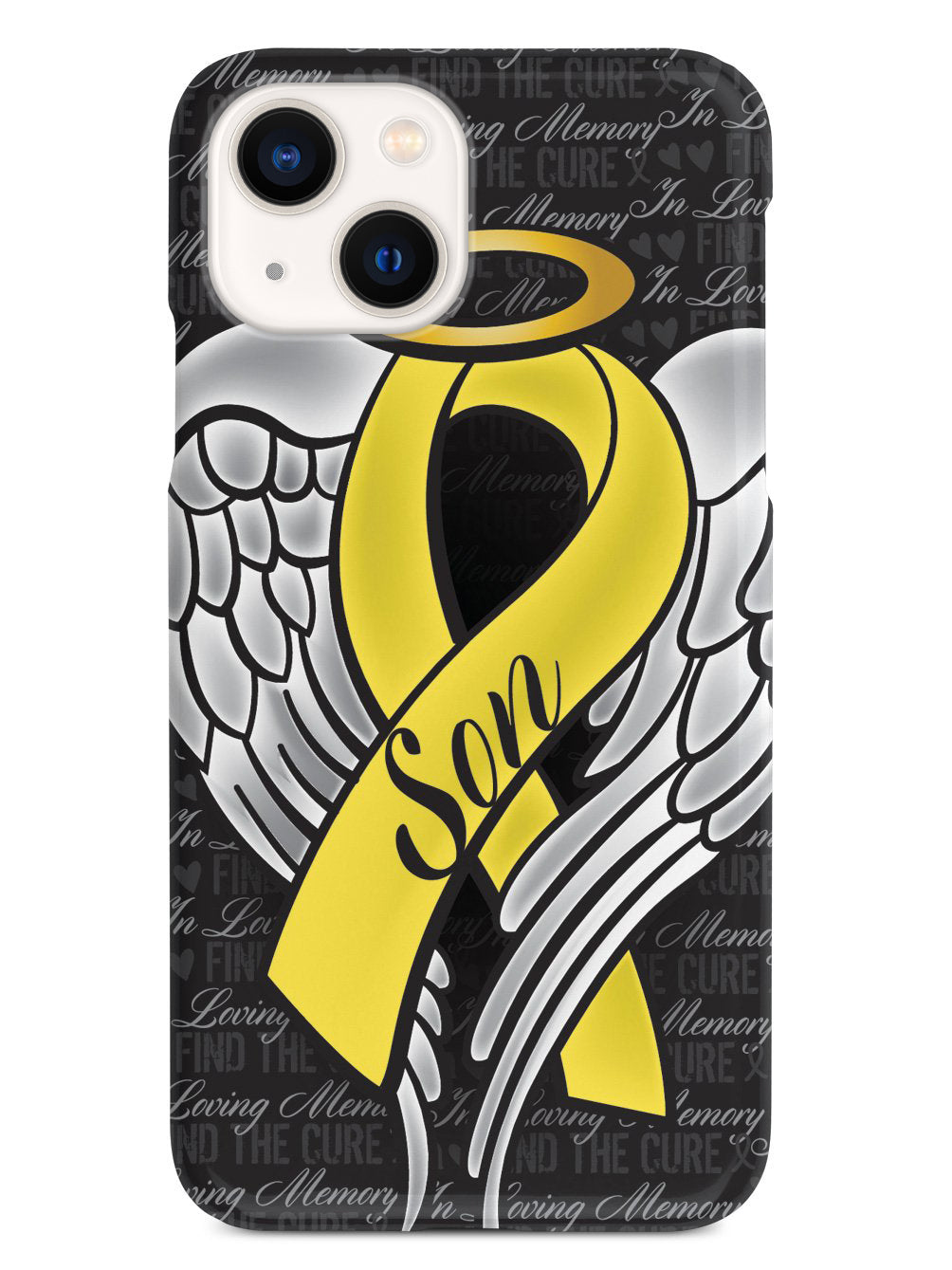 In Loving Memory of My Son - Yellow Ribbon Case