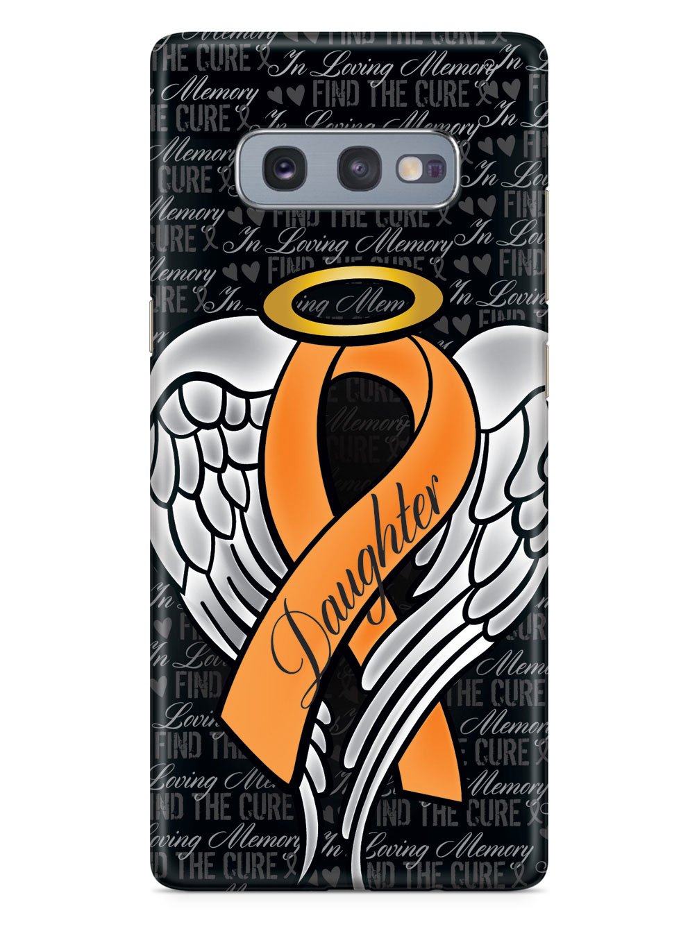 In Loving Memory of My Daughter - Orange Ribbon Case